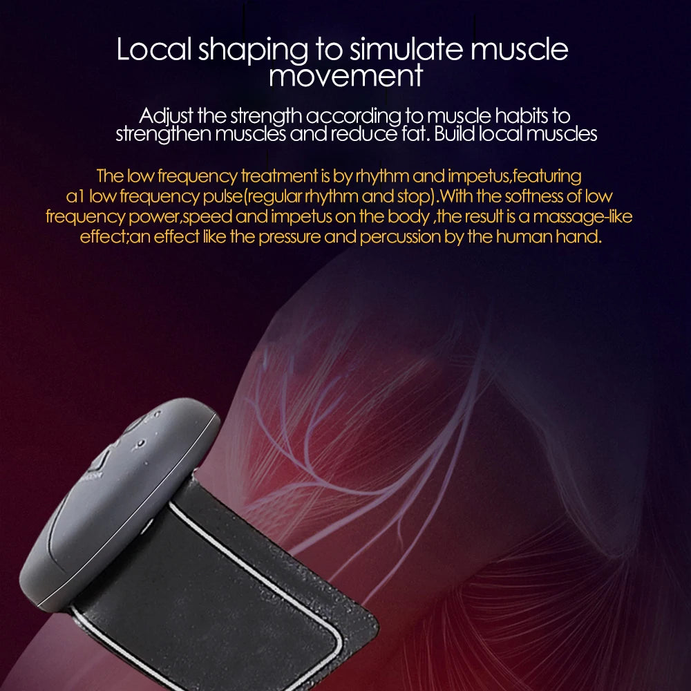 EMS Muscle Stimulator – Abdominal, Arm & Buttocks Trainer for Toning & Slimming - OJABay