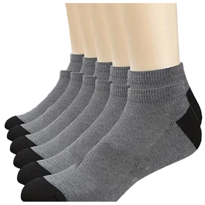 3/5/10 Pairs Men’s Breathable Bamboo Fiber Socks – Sweat-Absorbing, Deodorant Business & Sports Crew Stockings - OJABay