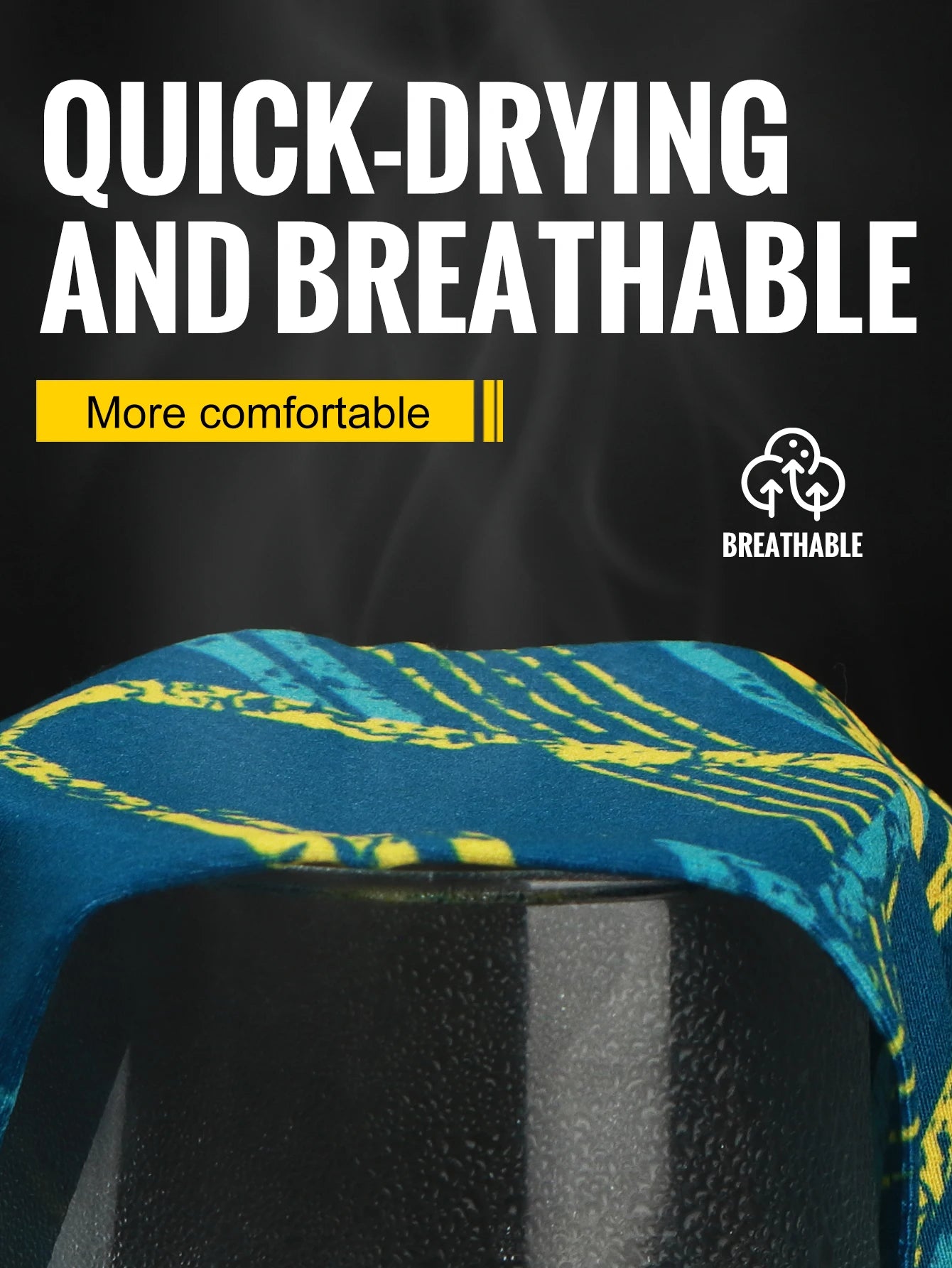 Sports Headband – Sweat-Wicking, Stretchy, Non-Slip Sweatband for Running, Cycling, Yoga, Football & Workouts - OJABay