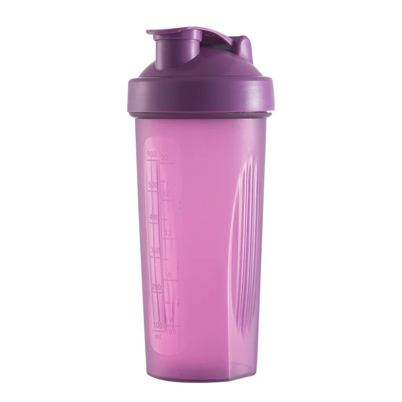 600ML Protein Shaker Bottle – Leak-Proof, BPA-Free Sports Drink Cup for Gym & Fitness - OJABay