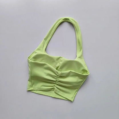 Backless Fitness Bra Workout Tops Gym and Yoga Fitness Sports Bras - Athletic Sport Bra for Women