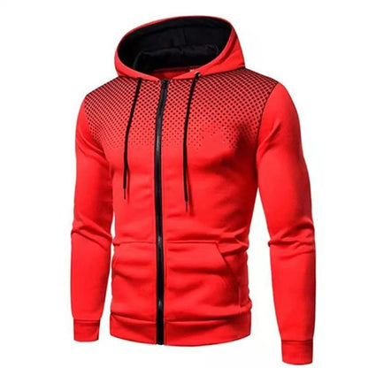 All Elite Wrestling-Inspired Men's Zipper Hoodie – Casual Sport Jacket with Hood & Pockets) - OJABay