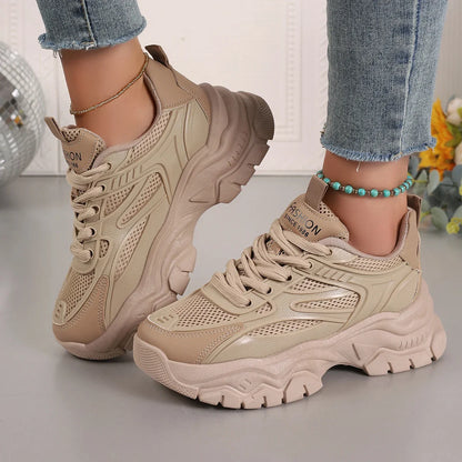 Women's Sports Sneakers – Lightweight Tennis & Running Platform Shoes - OJABay