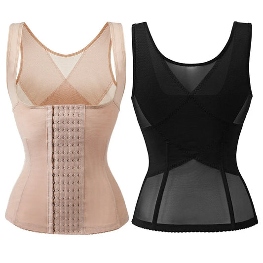 Waist Corset Postpartum Sheath Tummy Top Trainers Shapewear for Women - Slimming Sheath, Woman Flat Belly Waist Trainer
