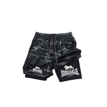 2-in-1 Running Shorts with Compression Layer – Stay Ready, Stay Dry - OJABay