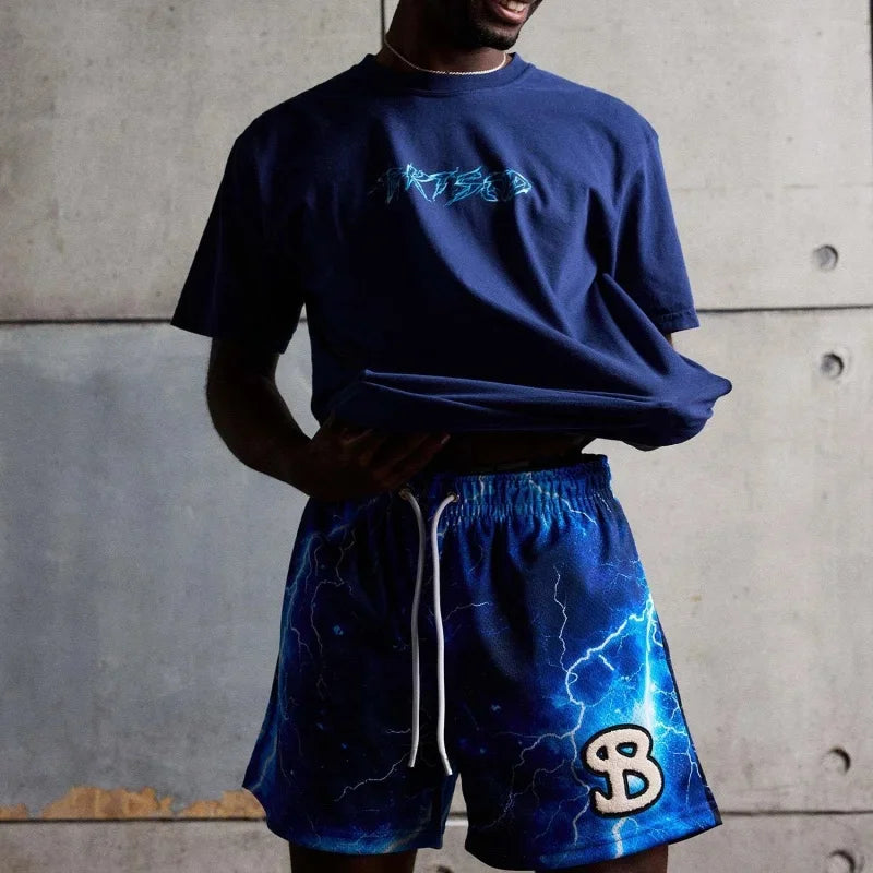 2025 Men’s Quick-Dry Mesh Gym Shorts – Lightweight & Trendy - OJABay