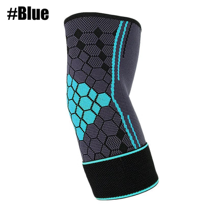 Elbow Brace Compression Sleeve with Adjustable Strap – Tennis Elbow, Golf & Weightlifting (1PC) - OJABay