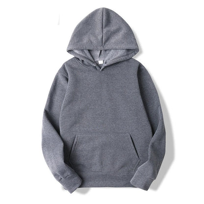 Unisex Fleece Pullover Hoodie – Casual Long Sleeve Hooded Sweatshirt with Pocket (S–4XL) - OJABay