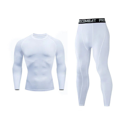Men’s Compression Running Set – Quick Dry Gym Fitness Tracksuit