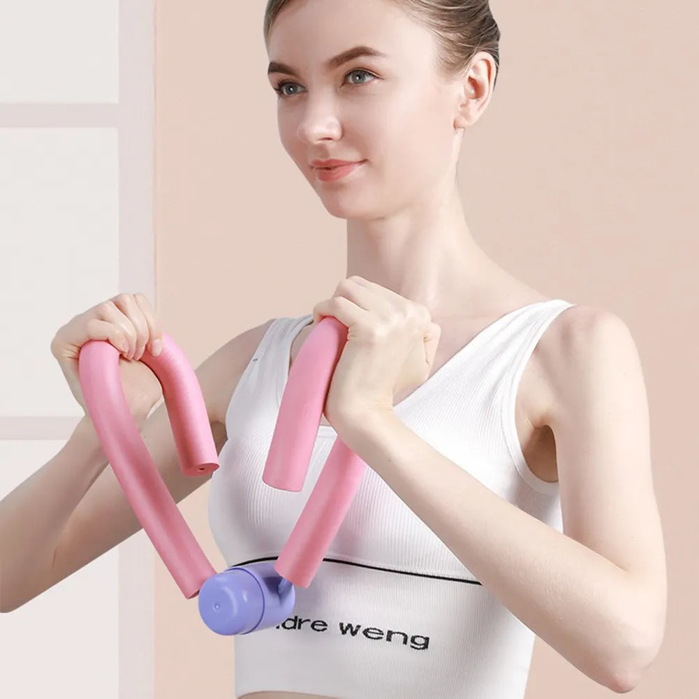 Digital Pelvic Floor & Thigh Muscle Trainer – Adjustable Leg Exerciser with Smart Counter for Home Fitness, Postpartum & Strength Training - OJABay
