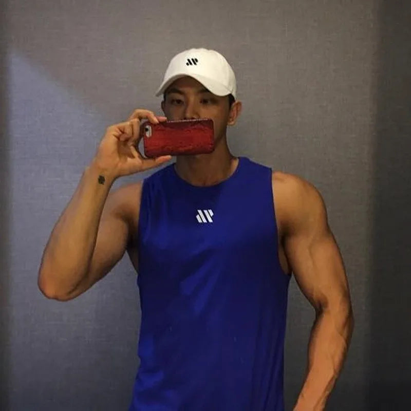 Men's Gym Stringer Tank Top – Bodybuilding Sleeveless Workout Vest - OJABay
