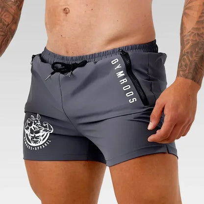 Sports Shorts Men Gym Workout Running Shorts Bodybuilding Joggers - Fitness Training Jogging Short
