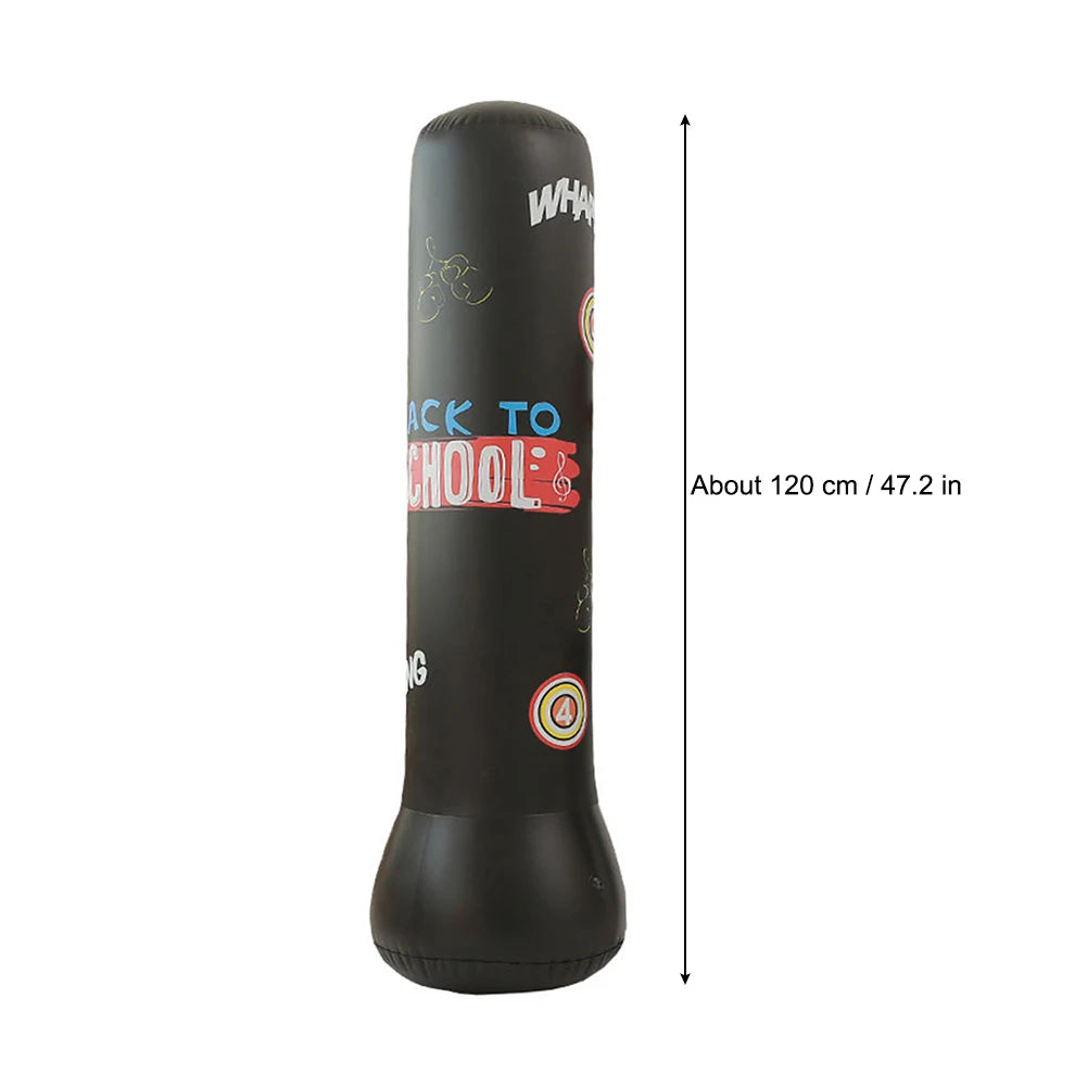 Inflatable Boxing Bag 1.6m – Freestanding Punching Bag for Kids & Adults - OJABay