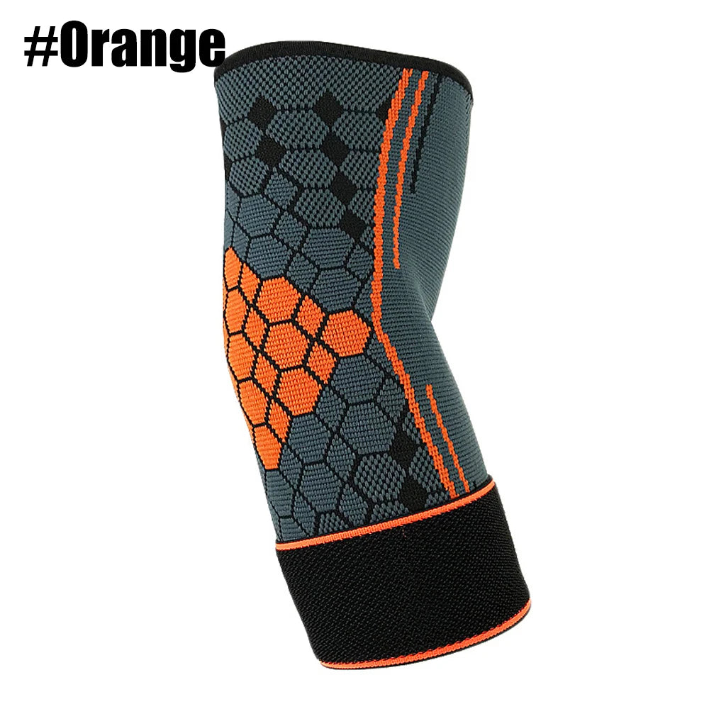 Elbow Brace Compression Sleeve with Adjustable Strap – Tennis Elbow, Golf & Weightlifting (1PC) - OJABay