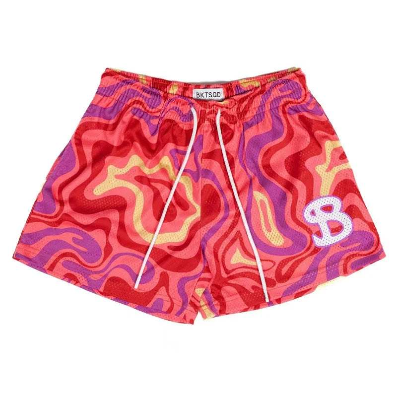 2025 Men’s Quick-Dry Mesh Gym Shorts – Lightweight & Trendy - OJABay