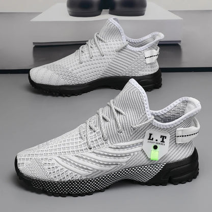 Summer Running Shoes Men Sneakers Casual Shoes Lightweight Big Size 48 Walking Shoes Mesh Breathable Footwear Chaussure Homme