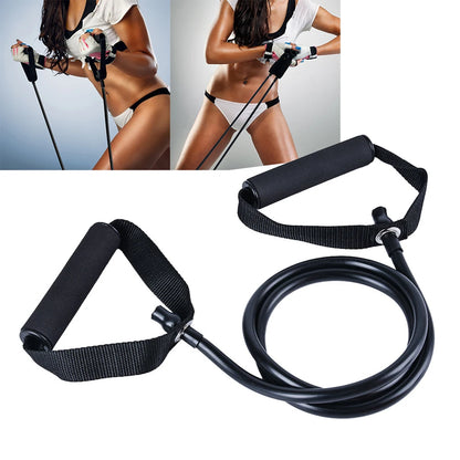 1.2M Yoga Resistance Band Pull Rope – TPE Fitness Training Elastic Expander for Strength & Full Body Workout - OJABay