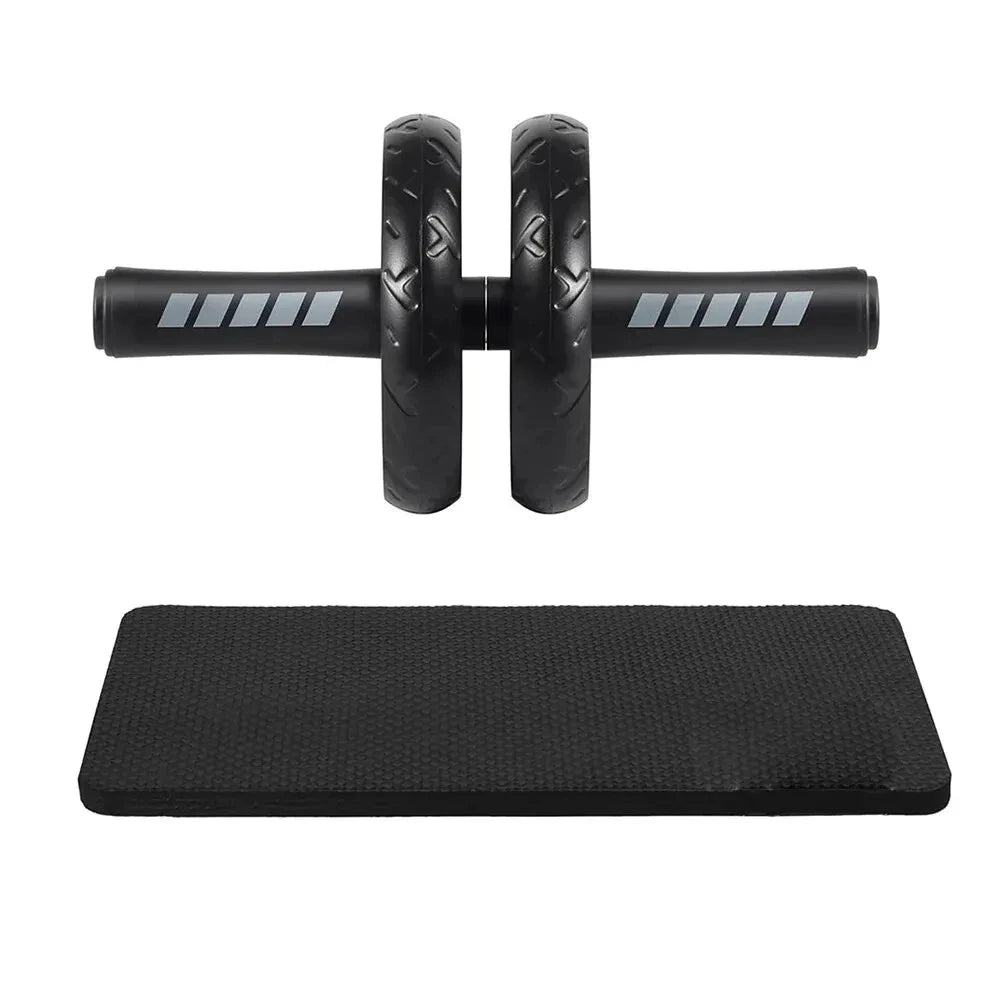 AB Roller Wheel with Knee Pad & Resistance Bands – Full Core Workout Equipment - OJABay