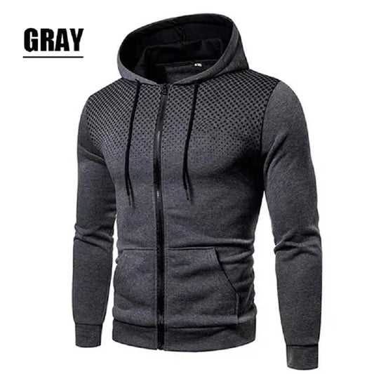 All Elite Wrestling-Inspired Men's Zipper Hoodie – Casual Sport Jacket with Hood & Pockets) - OJABay