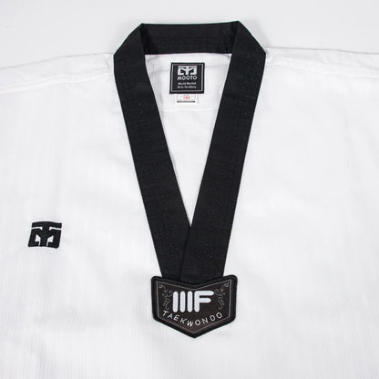 Taekwondo Dobok Karate Uniform with Belt – Kids & Adults (XXXS–XXXL)
