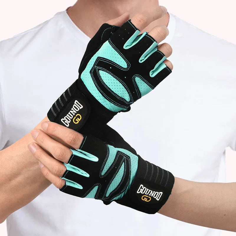 Weightlifting Gloves with Wrist Support - OJABay