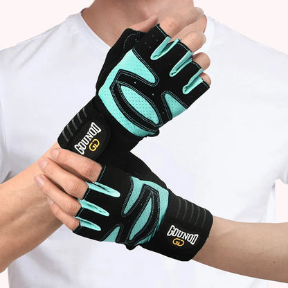 Weightlifting Gloves with Wrist Support - OJABay