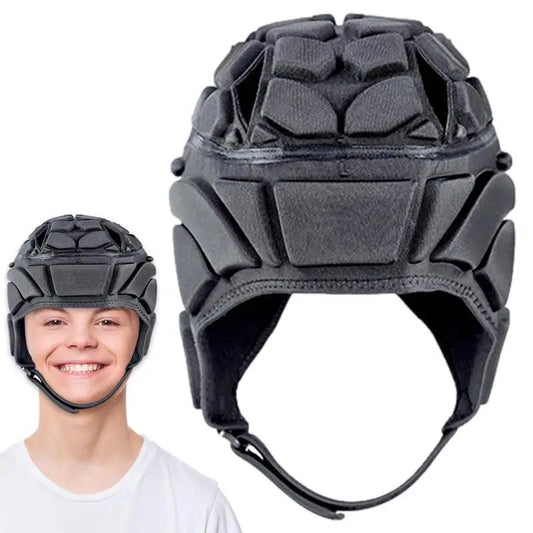 Rugby Helmet EVA Padded Headgear – Protective Helmet for Soccer Goalkeepers, Rugby, and Contact Sports (Kids & Adults) - OJABay