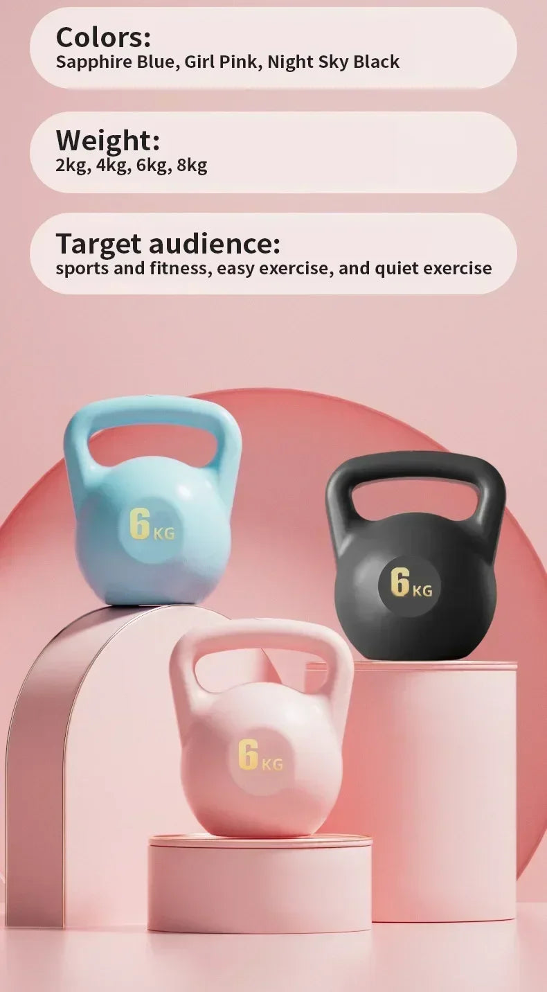Adjustable Water Dumbbell Kettlebell – Home Fitness Gym Exercise Equipment 2/4/6/8kg for Squats, Arms & Full Body Training - OJABay