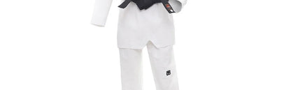 Taekwondo Dobok Karate Uniform with Belt – Kids & Adults (XXXS–XXXL)