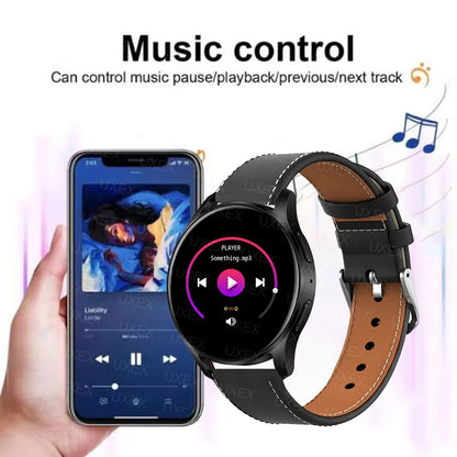 Fashion Smart Watch Plus 2025 – 1.32" Business & Fitness Watch for Men & Women | Bluetooth Calls, Heart Rate, Blood Oxygen, Sleep Monitor - OJABay