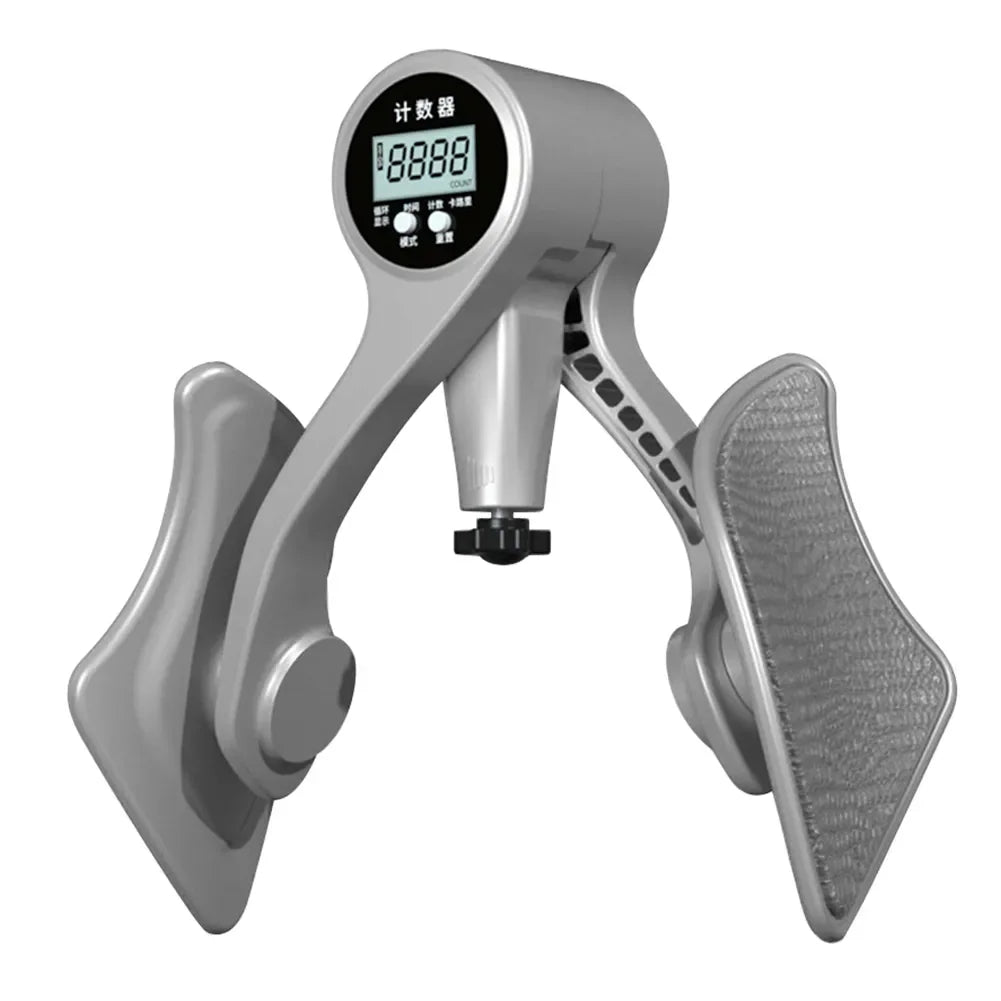 Digital Pelvic Floor & Thigh Muscle Trainer – Adjustable Leg Exerciser with Smart Counter for Home Fitness, Postpartum & Strength Training - OJABay