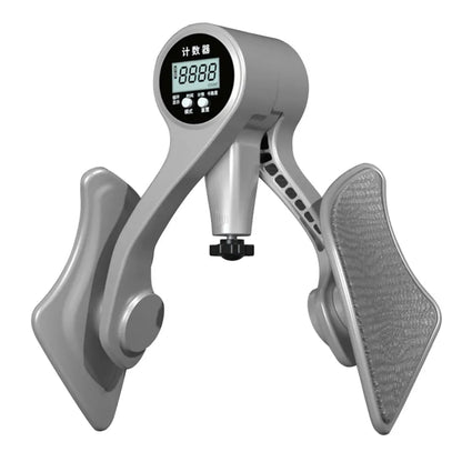 Digital Pelvic Floor & Thigh Muscle Trainer – Adjustable Leg Exerciser with Smart Counter for Home Fitness, Postpartum & Strength Training - OJABay