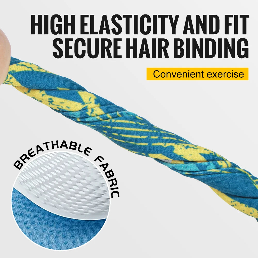 Sports Headband – Sweat-Wicking, Stretchy, Non-Slip Sweatband for Running, Cycling, Yoga, Football & Workouts - OJABay