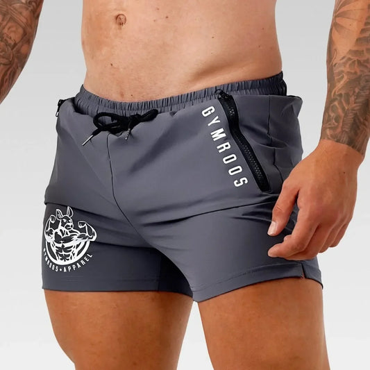 Sports Shorts Men Gym Workout Running Shorts Bodybuilding Joggers - Fitness Training Jogging Short