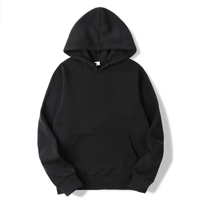 Unisex Fleece Pullover Hoodie – Casual Long Sleeve Hooded Sweatshirt with Pocket (S–4XL) - OJABay