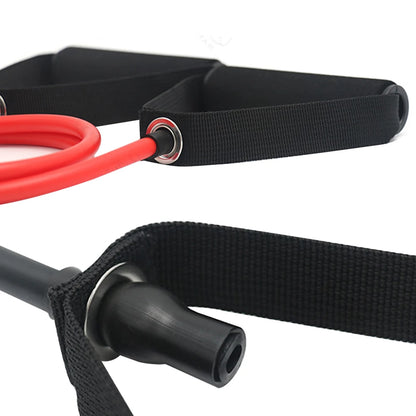 1.2M Yoga Resistance Band Pull Rope – TPE Fitness Training Elastic Expander for Strength & Full Body Workout - OJABay