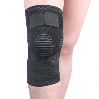 1PC Compression Knee Brace with Adjustable Bandage – Sports Support for Running, Basketball, Volleyball & Fitness - OJABay