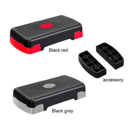 Aerobic Fitness Stepper – Adjustable Non-Slip Foot Pedal for Home Gym Workouts, 200KG Load-Bearing - OJABay