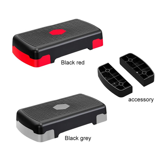 Aerobic Fitness Stepper – Adjustable Non-Slip Foot Pedal for Home Gym Workouts, 200KG Load-Bearing - OJABay