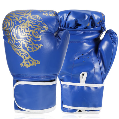 PU Leather Boxing Gloves – Adult & Kids Training Gloves for Kickboxing, Gym & Martial Arts