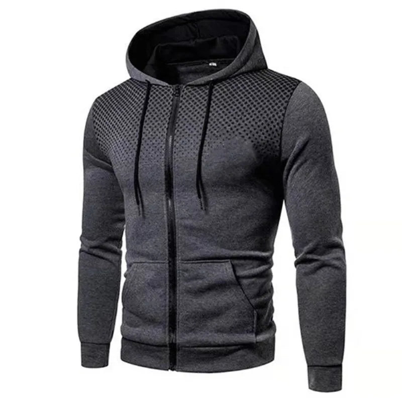 All Elite Wrestling-Inspired Men's Zipper Hoodie – Casual Sport Jacket with Hood & Pockets) - OJABay