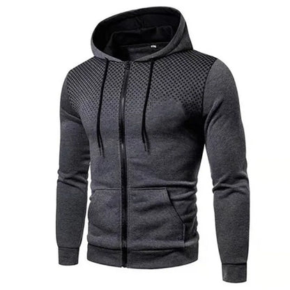 All Elite Wrestling-Inspired Men's Zipper Hoodie – Casual Sport Jacket with Hood & Pockets) - OJABay