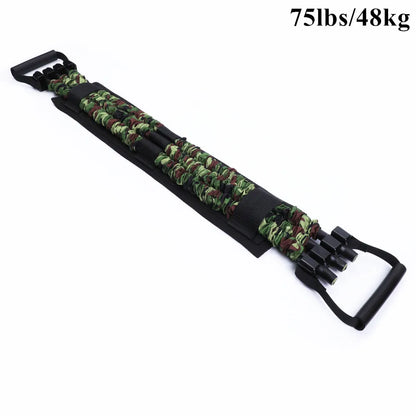Adjustable Bench Press Bands Push up Resistance Bands Portable Arm Expander Resistance Training Workout Equipment for Home Gym
