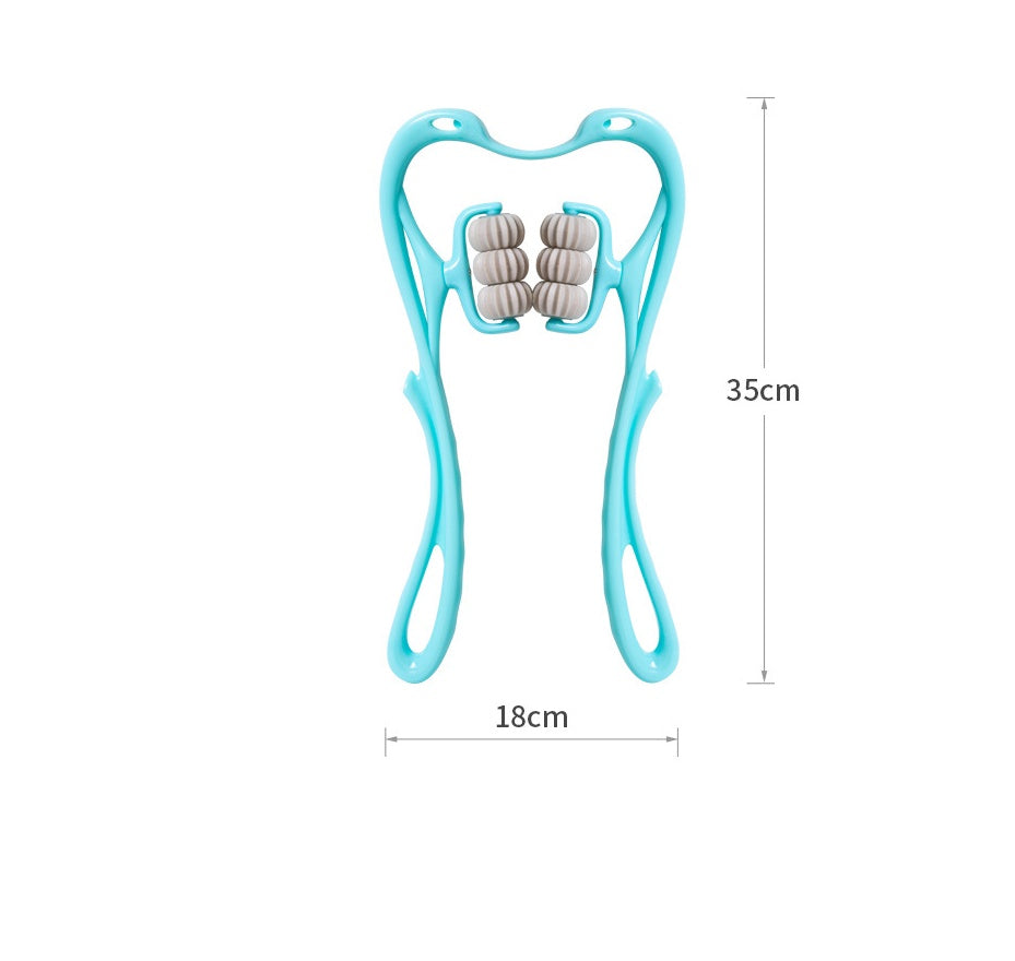 Multifunctional Six-Wheel Neck Massage - OJABay