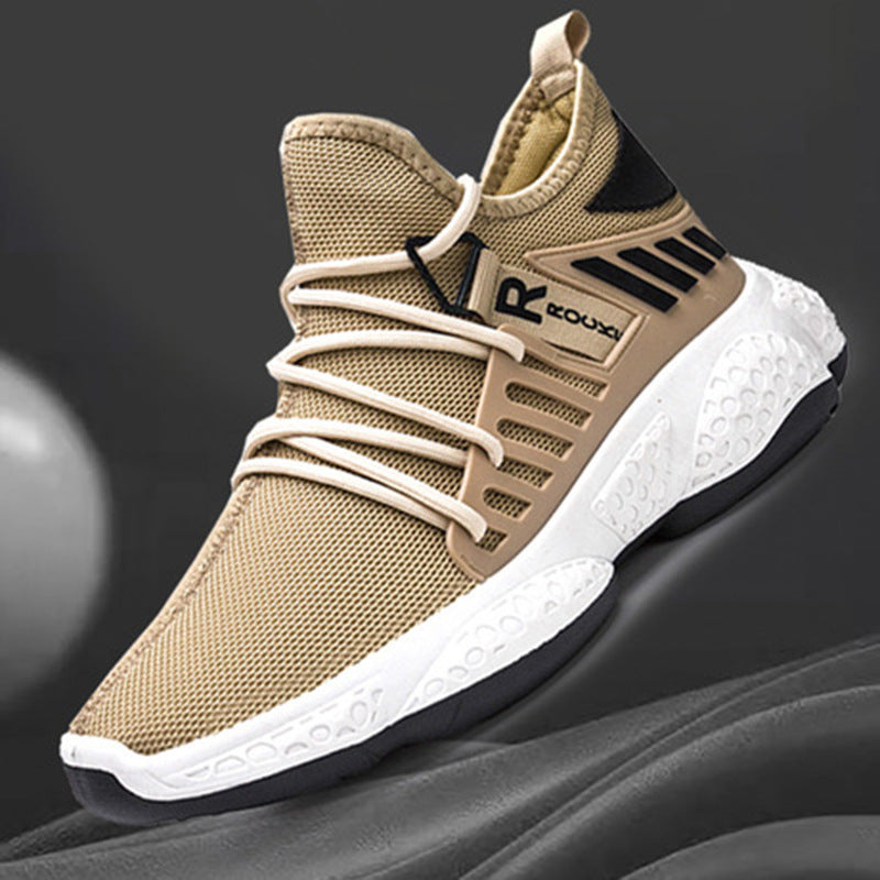 Men Sneakers Breathable Mesh Sports Shoes - OJABay