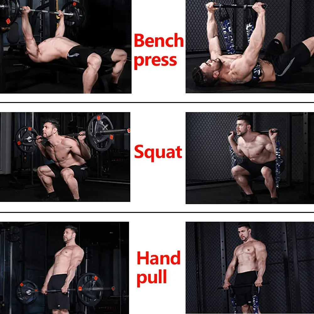Adjustable Bench Press Bands Push up Resistance Bands Portable Arm Expander Resistance Training Workout Equipment for Home Gym
