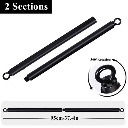 Adjustable Bench Press Bands Push up Resistance Bands Portable Arm Expander Resistance Training Workout Equipment for Home Gym