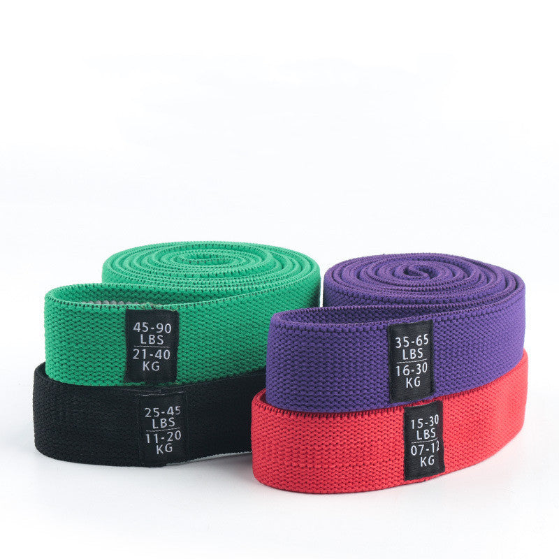 Fabric Resistance Bands Set for Women – Long & Elastic - OJABay