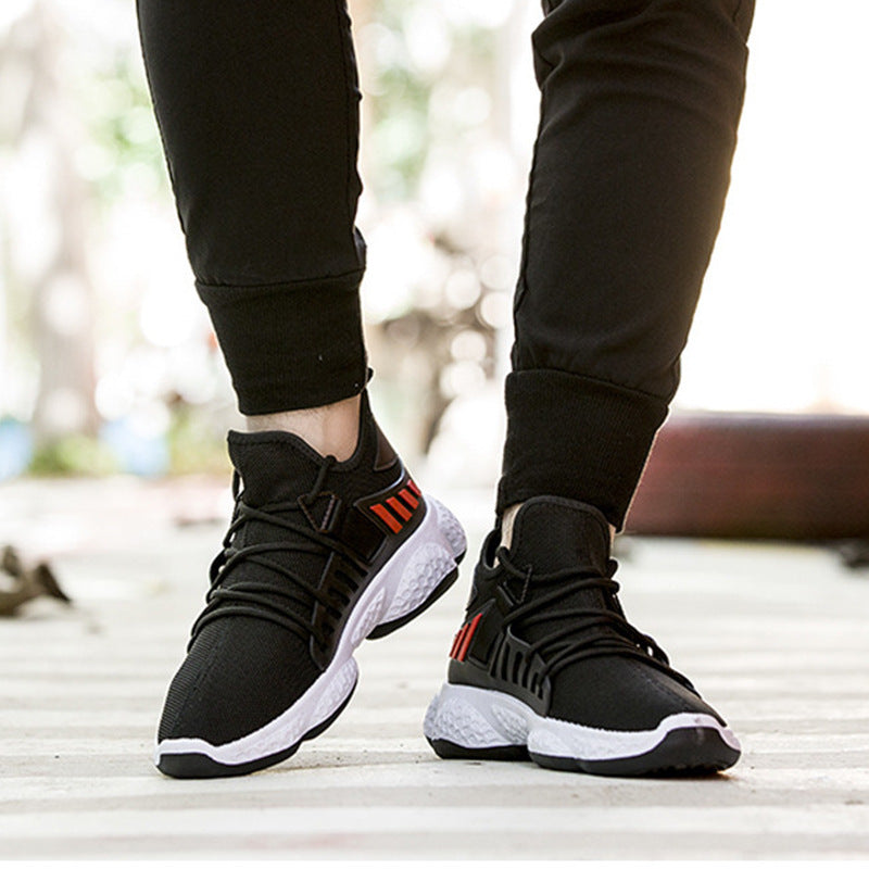 Men Sneakers Breathable Mesh Sports Shoes - OJABay