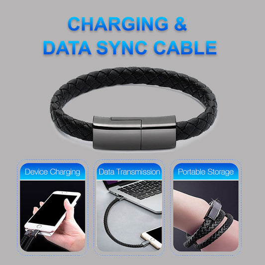 Bracelet USB Charging Cable for iPhone and Android - OJABay